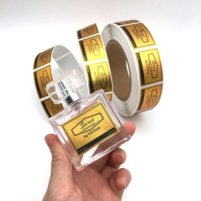 كريستوم ستيكر ورق يومي كيميائي زجاجة ملصق ملصق صافي للماء PVC Adhesive Packaging