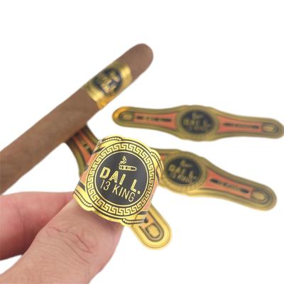 شراء Custom Eco-friendly Cigar Label with Full-automatic Production and ISO9001 Certified for Private Branding online manufacture