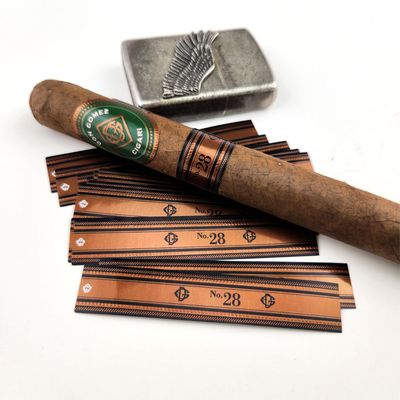 سعر جيد Luxury OEM & ODM Manufacturer Custom Unique Cigar Label الانترنت