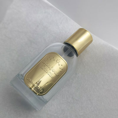 سعر جيد شعار مخصص الشمعة العطر الملصقات الذهبية المعدنية النهاية الشمعة الأنيقة الملصقات للعطور الانترنت