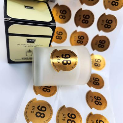 سعر جيد الملصق الذاتي المخصص لعلب العطور الملصق للشمعة المقاوم للماء ملصقات ملصقات الشموع للعلاج بالروائح العطرية الانترنت